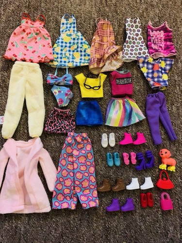 Barbie clothes dresses shoes - clothes,