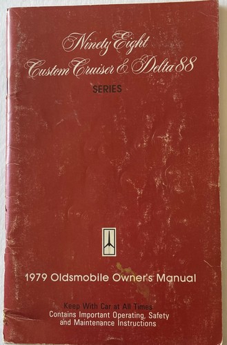 1979 oldsmobile owner manual - 1979, owner's