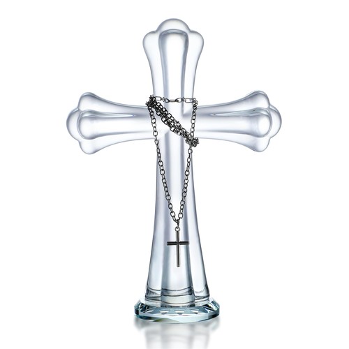 Clear crystal cross - clear,
