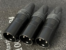 3x Neutrik NC3MXX-BAG Male XLR