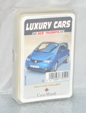 2002 CARTA MUNDI ACE TRUMPS LUXURY CARS TRADING CARDS