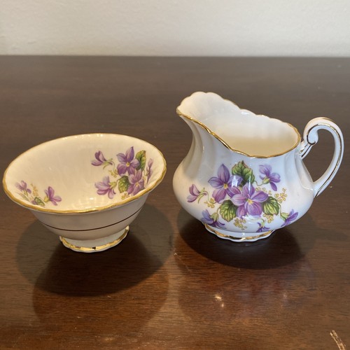 Vintage paragon violets fine - vintage,