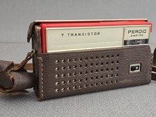 Vintage perdio empire 7 transistor radio with box Working 