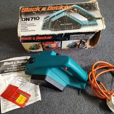 Vintage Black & Decker Electric Planer DN710 Blue Woodwork Manual West Germany