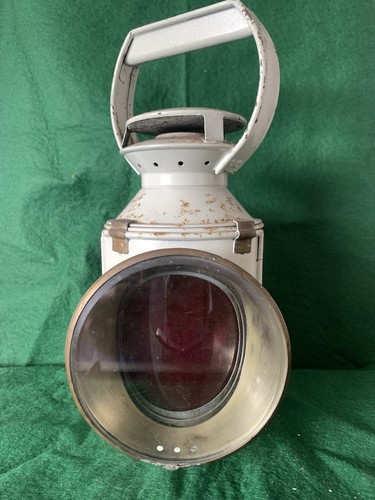 Vintage railway lamp - br,