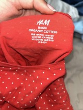 Girls Red Spotty Summer Dress