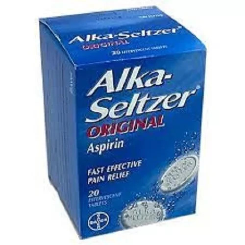 Alka seltzer original - alka-seltzer, aspirin