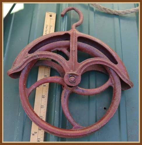 Antique cast iron - iron, well
