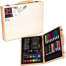 Children's Wooden Art Case -