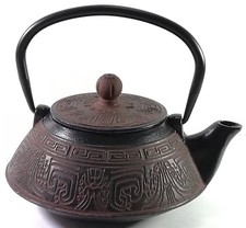Teapot Kettle Aztec Tetsubin