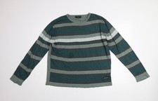 Eisenegger Mens Green Striped