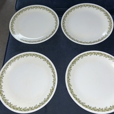 Corelle Crazy Daisy Spring Blossom Dinner Plate Set of 4 approximate 10 1/4” 