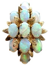 585 yellow gold ring with