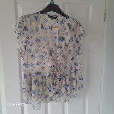 Women's Floral Blouse Top F&F