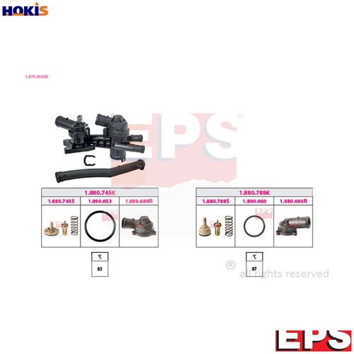 Thermostat coolant 879 - coolant, 1.879.956kk