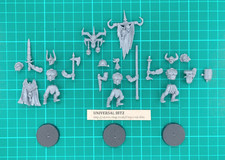 Chaos Marauder Command 3 Minis