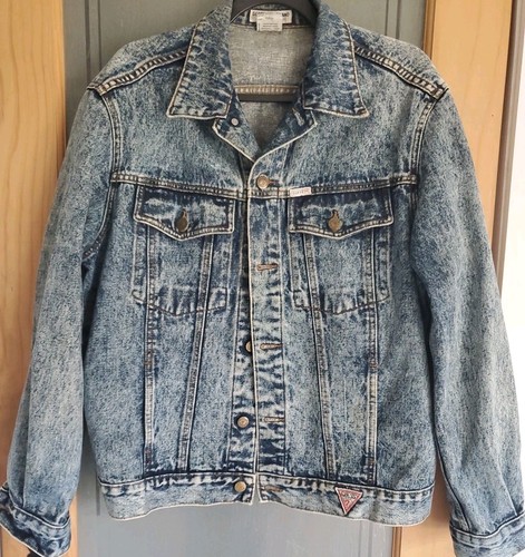 Vtg 80s guess denim - 80s, jacket