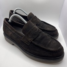 Massimo Dutti Brown Suede