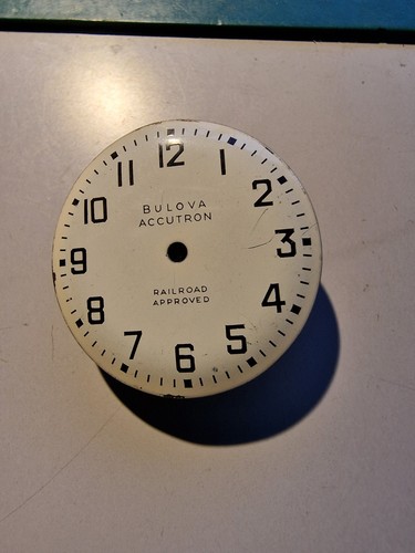 Bulova accutron dial - bulova,
