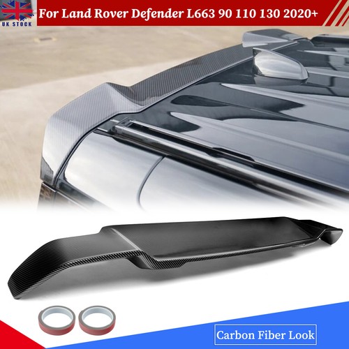 Carbon look rear roof - roof, spoiler