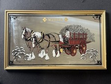 Vintage 1970s Picture Mirror