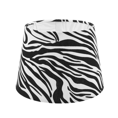 Zebra print table lamp - zebra,