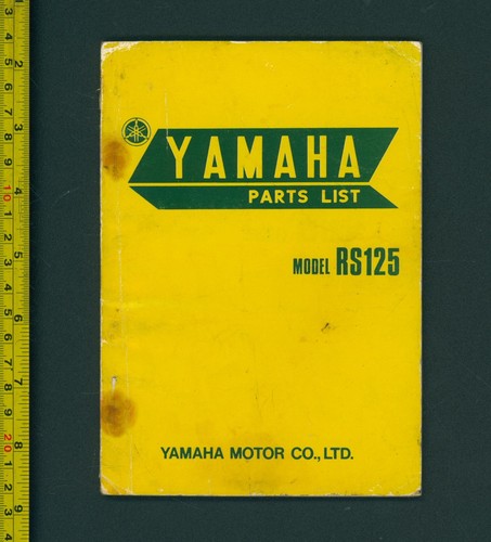 Yamaha rs125 factory - rs125, parts