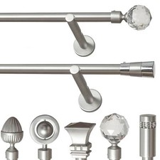 Metal Single Curtain Pole 19