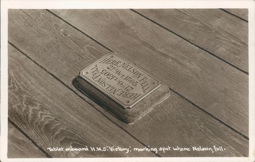 Real photo hms victory - real,