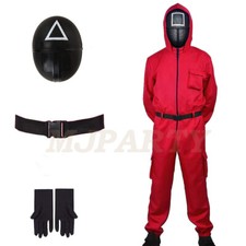 Adults Squid Guard Fancy Dress Costume Deluxe Mens Halloween Costume Outfit