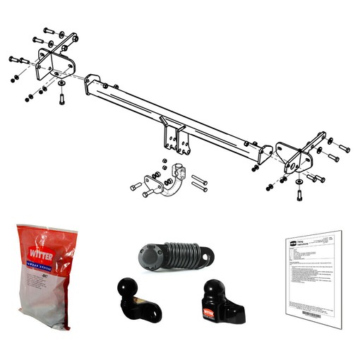 Witter towbar for jeep - for,