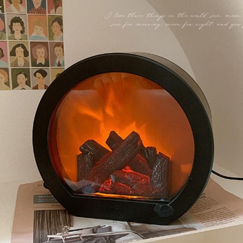 Led fireplace lamp - led,