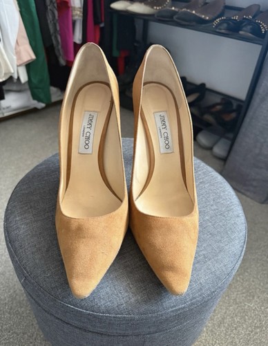 Jimmy choo brown suede heels - choo,