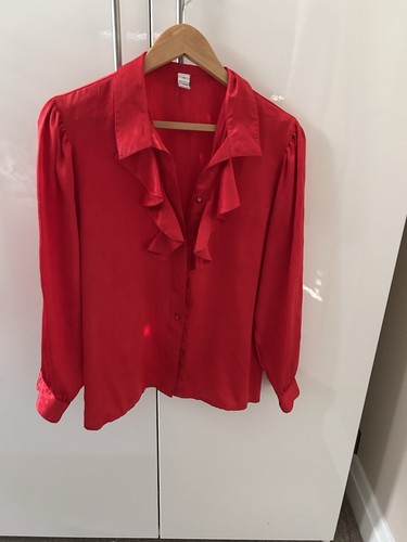 Vintage 90s trublouse red - 90s,