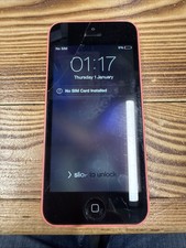 Apple iPhone 5C Pink 8GB - Spares/Repairs (Cracked Screen, Unlocked, Parts)