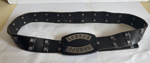 Guess leather belt black - guess,