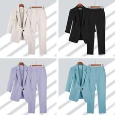 Womens Suit 2 Pcs Set Thin