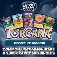 Disney Lorcana - Rise of the Floodborn - Non Foil -Common, Uncommon, Rare, Super