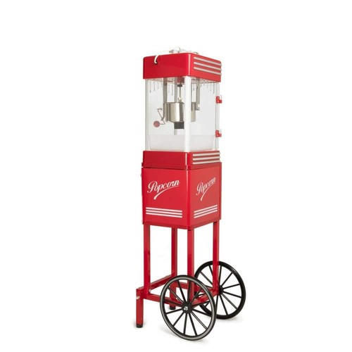 Nostalgia popcorn machine cart - popcorn,