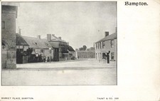 MARKET PLACE, BAMPTON - 1904