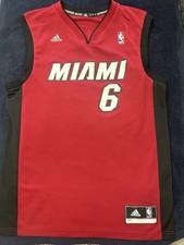 Miami NBA Adidas LeBron James Jersey Size Small