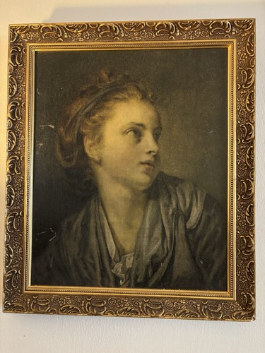 Vintage antique style oil - vintage, ?oil