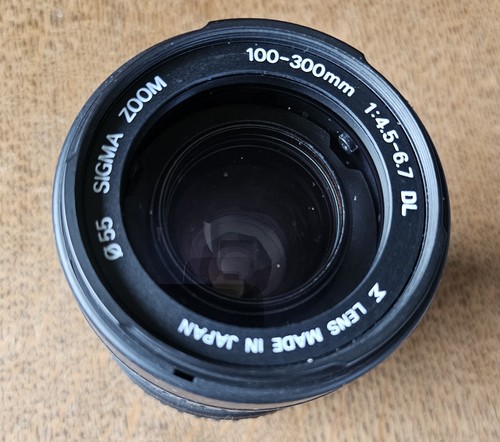 Sigma zoom camera lens - zoom,