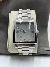 Emporio Armani Mens Watch AR5314 Stainless Steel Square Watch