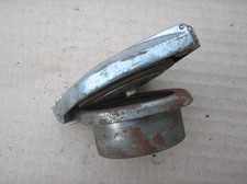 BSA Triumph Norton Triton cafe racer ? flip top fuel petrol cap DAMAGED USED
