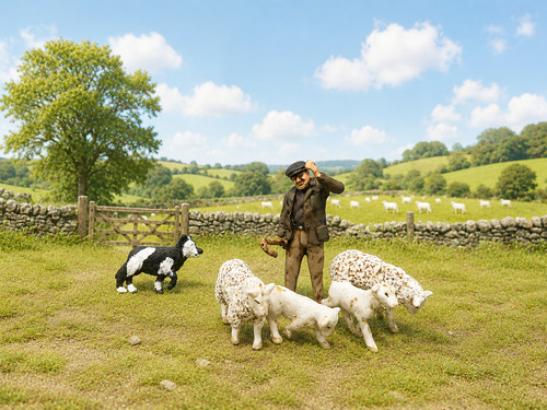 Gauge figures shepherd - o,