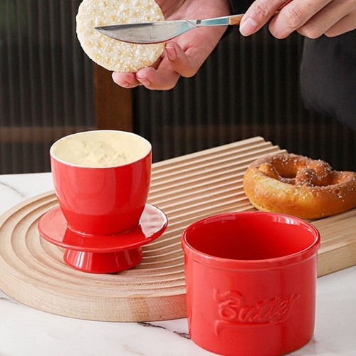 Ceramic butter keeper - ceramic,