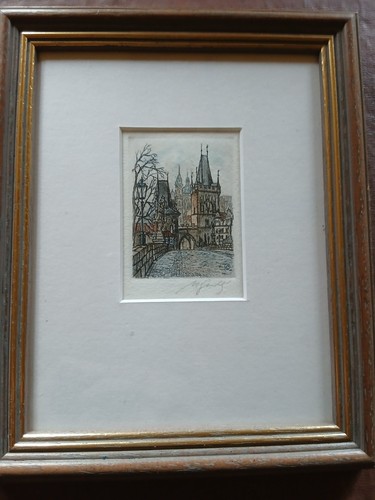 Lovely framed and signed