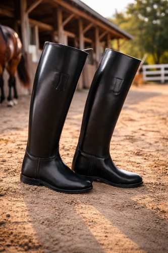 Horse riding boots leather - horse,