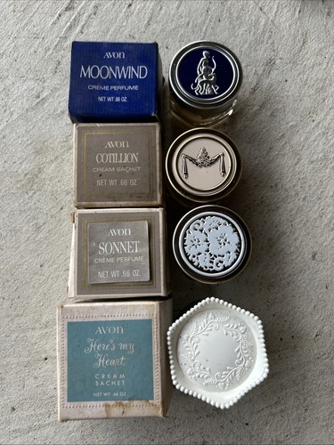 Vintage avon jars cotillion - vintage,